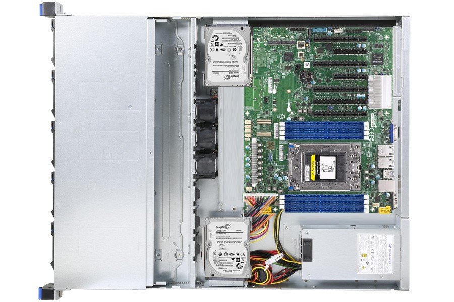 Chenbro 1U 10Bay Single AMD Processor rackmount Server - RM14610-H12SSL-NT