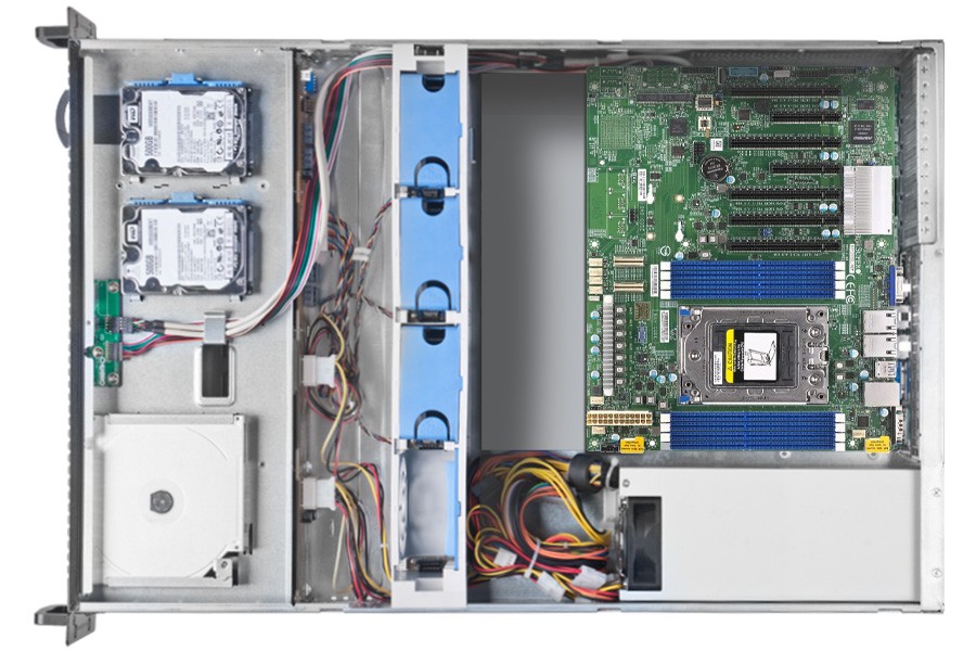 Chenbro 2U 8Bay Single AMD Processor rackmount Server - RM23608-H12SSL-NT