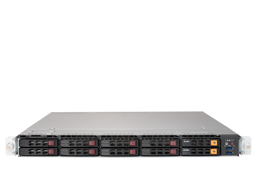 SuperMicro 1U 10Bays Dual Processoer AMD Rackmount Server - 1123US-TR4