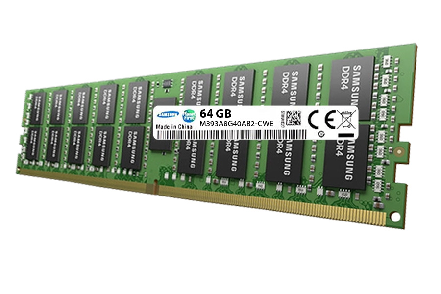 Samsung 64GB DDR4 RDIMM ECC 3200Mhz Server Memory - M393A8G40AB2-CWE