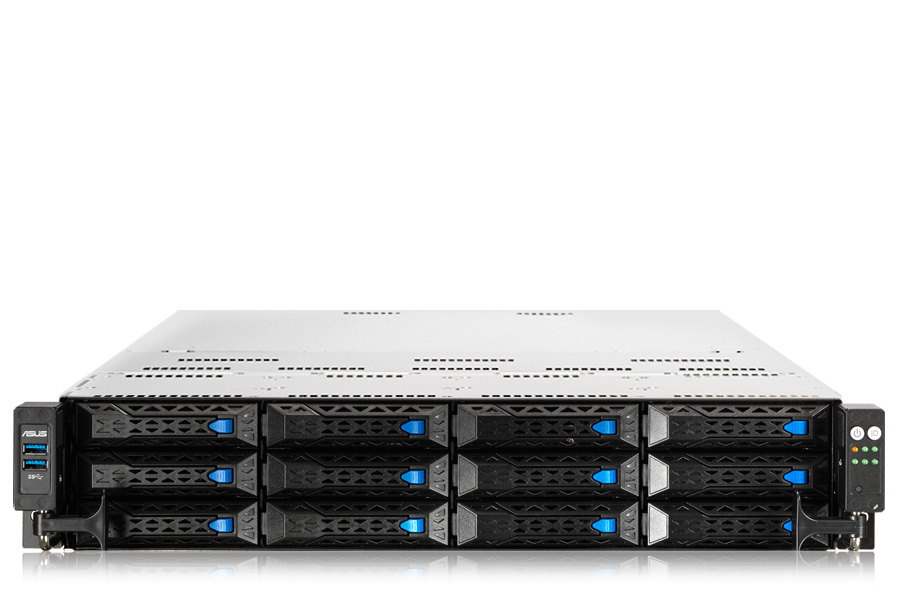 ASUS 2U 12Bays Dual AMD Processor Rackmount Server - RS720A-E11-RS12E ...
