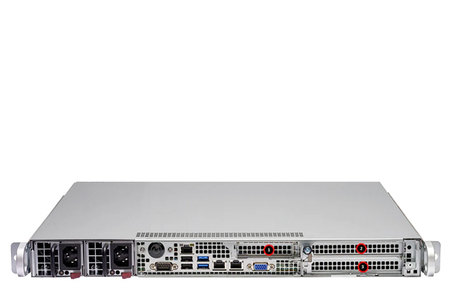 Supermicro 1U 2Bays Single Processor Rackmount Server - SYS-111E-FWTR