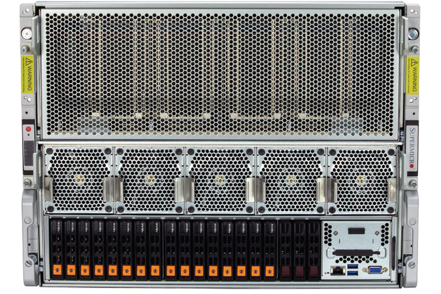 Supermicro 8U 15Bays Dual Processor Rackmount Server - SYS-821GE-TNHR